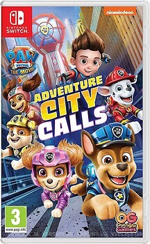 Фото Paw Patrol The Movie: Adventure City Calls (Nintendo Switch), картридж