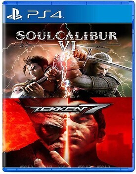 Фото Tekken 7 + Soulcalibur VI (PS4), Blu-ray диск