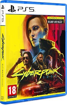 Фото Cyberpunk 2077: Ultimate Edition (PS5), Blu-ray диск
