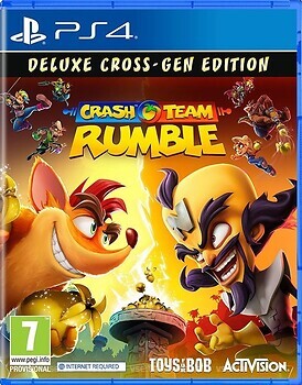 Фото Crash Team Rumble Deluxe Edition (PS4), Blu-ray диск