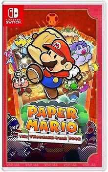 Фото Paper Mario: The Thousand-Year Door (Nintendo Switch), картридж