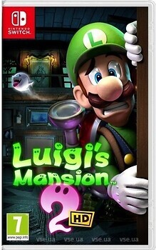 Фото Luigi’s Mansion 2 HD (Nintendo Switch), картридж