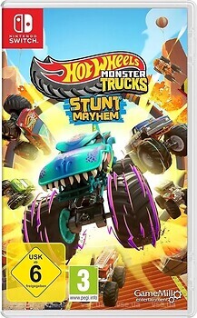 Фото Hot Wheels Monster Trucks: Stunt Mayhem (Nintendo Switch), картридж