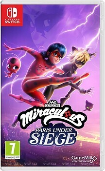 Фото Miraculous: Paris Under Siege (Nintendo Switch), картридж
