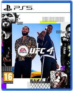 Фото UFC 4 (PS5), Blu-ray диск