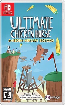 Фото Ultimate Chicken Horse A-Neigh-Versary Edition (Nintendo Switch), картридж