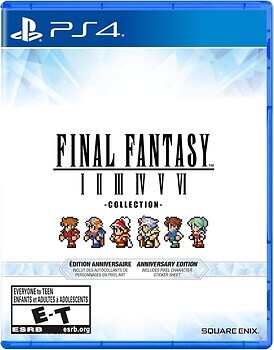 Фото Final Fantasy I-VI Collection Anniversary Edition (PS4), Blu-ray диск