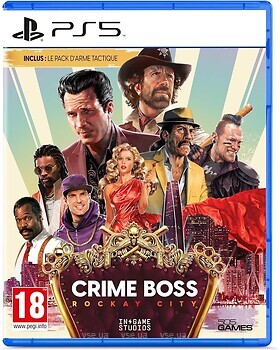 Фото Crime Boss: Rockay City (PS5), Blu-ray диск