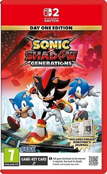 Фото Sonic X Shadow Generations Day One Edition (Nintendo Switch 2), картридж