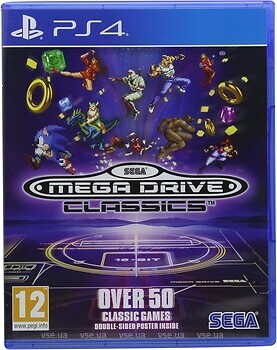 Фото Sega Mega Drive Classics (PS4), Blu-ray диск