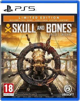 Фото Skull & Bones Limited Edition (PS5), Blu-ray диск