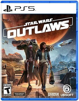 Фото Star Wars Outlaws (PS5), Blu-ray диск