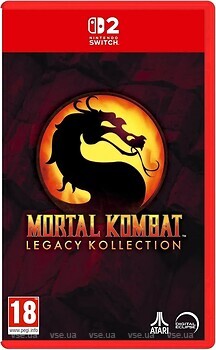 Фото Mortal Kombat: Legacy Kollection (Nintendo Switch 2), картридж