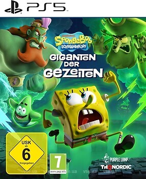 Фото SpongeBob SquarePants: Giganten der Gezeiten (PS5), Blu-ray диск