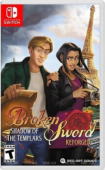 Фото Broken Sword - Shadow of the Templars: Reforged (Nintendo Switch), картридж