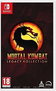 Фото Mortal Kombat: Legacy Kollection (Nintendo Switch), картридж