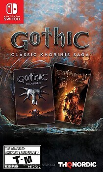 Фото Gothic Classic Khorinis Saga (Nintendo Switch), картридж
