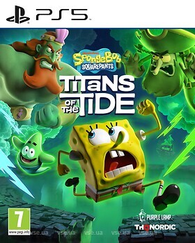 Фото SpongeBob SquarePants: Titans of the Tide (PS5), Blu-ray диск