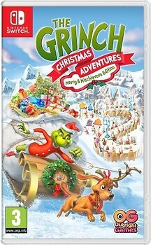 Фото The Grinch: Christmas Adventures - Merry & Mischievous Edition (Nintendo Switch), картридж