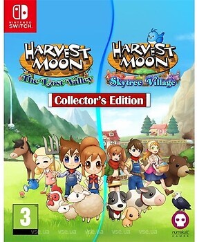 Фото Harvest Moon The Lost Valley and Skytree Village Collectors Edition (Nintendo Switch), картридж
