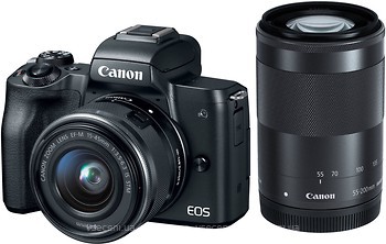 Фото Canon EOS M50 Double Kit 15-45 55-200