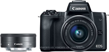 Фото Canon EOS M50 Double Kit 15-45 22