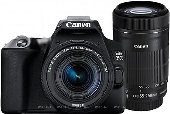 Фото Canon EOS 250D Kit 18-55 f4-5.6 IS STM 55-250