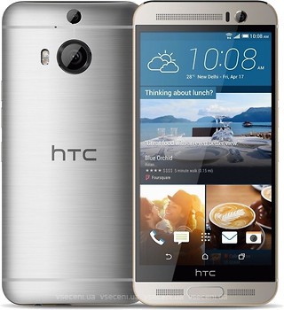 Фото HTC One M9+ Gold on Silver