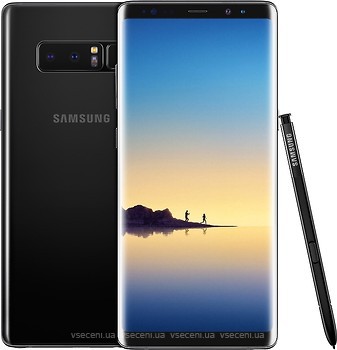 Фото Samsung Galaxy Note 8 6/64Gb Midnight Black Single Sim (SM-N950U)