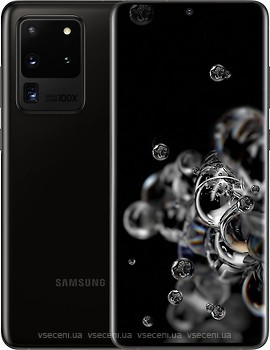 Фото Samsung Galaxy S20 Ultra Single Sim 12/256Gb Cosmic Black (G988BN)