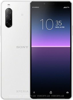 Фото Sony Xperia 10 II 4/128Gb White