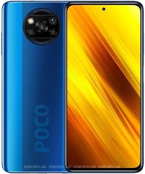 Фото Xiaomi Poco X3 6/128Gb Cobalt Blue