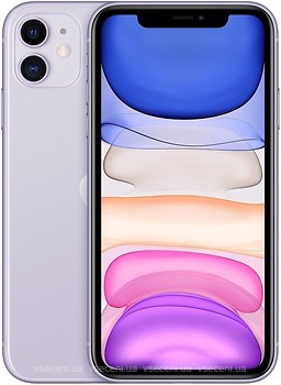 Фото Apple iPhone 11 64Gb Purple (MWLX2)