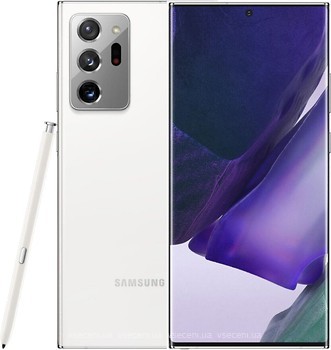 Фото Samsung Galaxy Note 20 Ultra 5G 12/256Gb Mystic White (SM-N986B)
