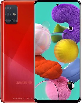 Фото Samsung Galaxy A51 4/128Gb Prism Crush Red (SM-A515F)
