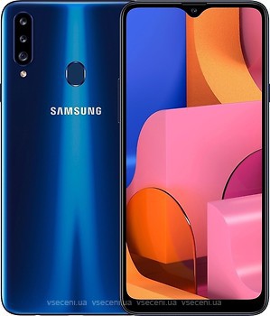 Фото Samsung Galaxy A20s 3/32Gb Blue (SM-A207FD)
