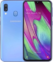 Фото Samsung Galaxy A40 4/64Gb Blue (SM-A405FD)