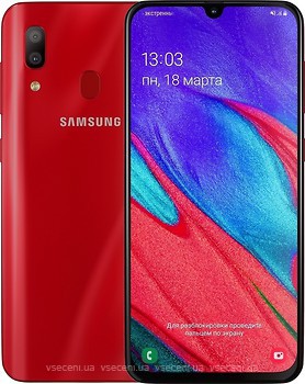 Фото Samsung Galaxy A40 4/64Gb Red (SM-A405FD)