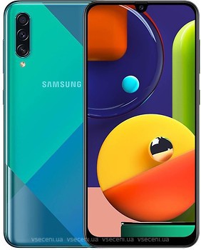 Фото Samsung Galaxy A50S 6/128Gb Prism Crush Green (A507F)