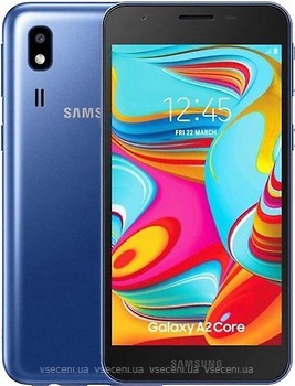 Фото Samsung Galaxy A2 Core 1/16Gb Blue (SM-A260FD)