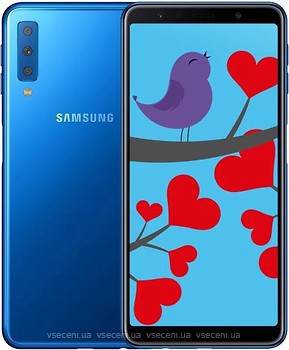 Фото Samsung Galaxy A7 (2018) 4/128Gb Blue (SM-A750F)