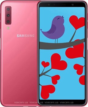 Фото Samsung Galaxy A7 (2018) 4/64Gb Pink (SM-A750F)