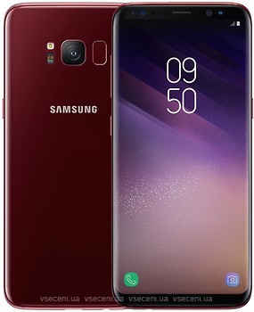Фото Samsung Galaxy S8+ 4/64Gb Burgundy Red Dual Sim (SM-G955FD)