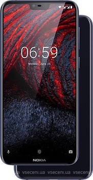 Фото Nokia 6.1 Plus (Nokia X6) 4/64Gb Blue Dual Sim