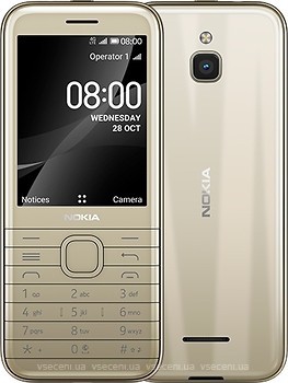 Фото Nokia 8000 Dual Sim Gold
