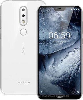 Фото Nokia 6.1 Plus (Nokia X6) 4/64Gb White Dual Sim