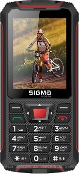 Фото Sigma Mobile X-treme PR68 Black/Red