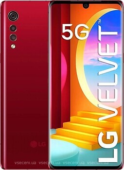 Фото LG Velvet 5G 6/128Gb Red (LM-G900)