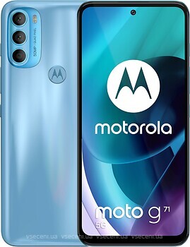 Фото Motorola Moto G71 6/128Gb Arctic Blue