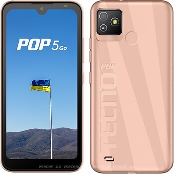 Фото Tecno Pop 5 Go (BD1) 1/16Gb Mist Copper